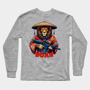 Shooting lion Long Sleeve T-Shirt